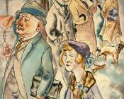 乔治 格罗兹 : Strasse in Berlin